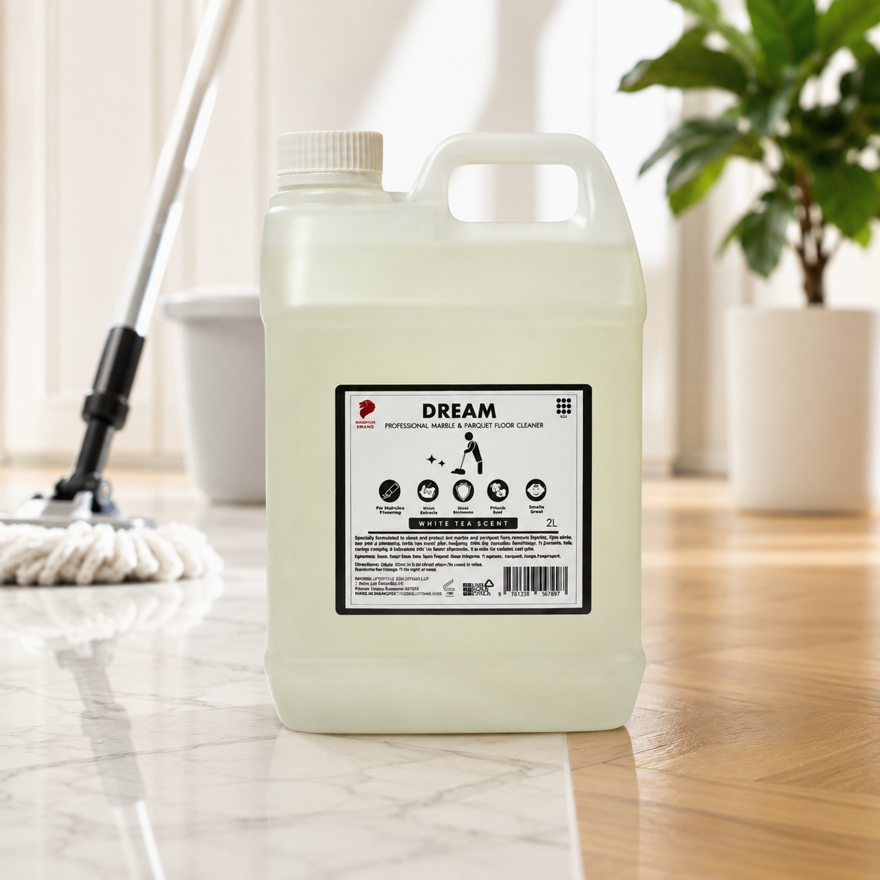 Marble & Parquet Floor Cleaner 2L