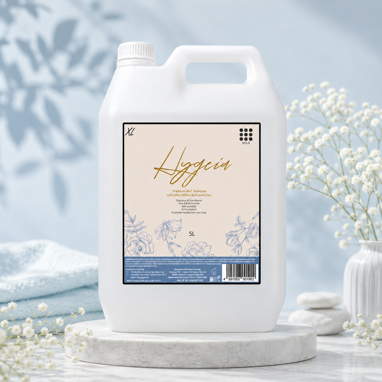 4-in-1 Shampoo Refill 5L