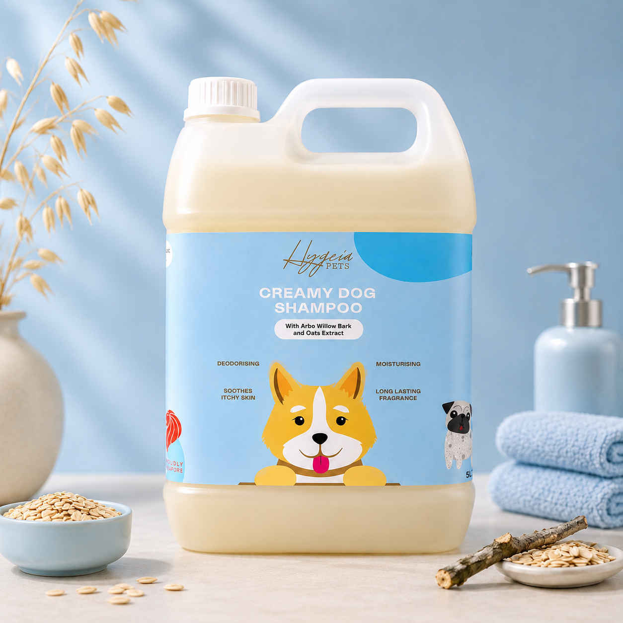 Creamy Dog Shampoo Refill 5L